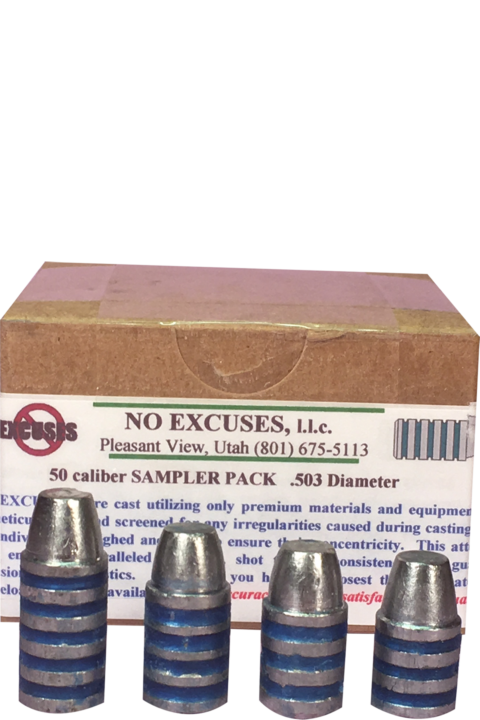 50 Caliber Sampler Pack