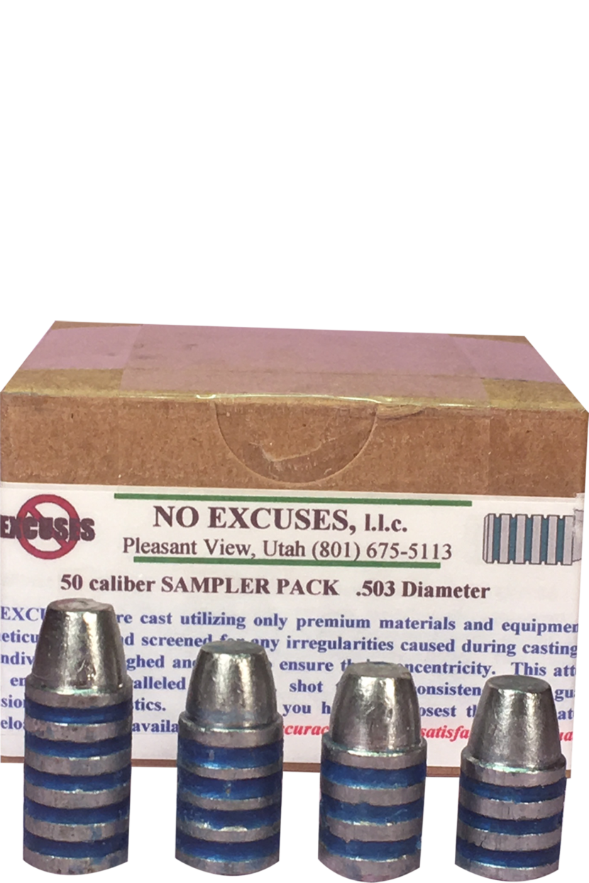 50 Caliber Sampler Pack